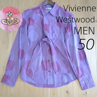ヴィヴィアン(Vivienne Westwood) シャツ(メンズ)（パープル/紫色系