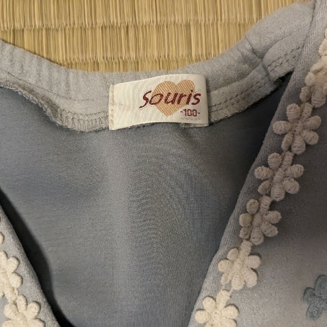 Souris(スーリー)のSourirs スーリー ワンピース 100cm キッズ/ベビー/マタニティのキッズ服女の子用(90cm~)(ワンピース)の商品写真