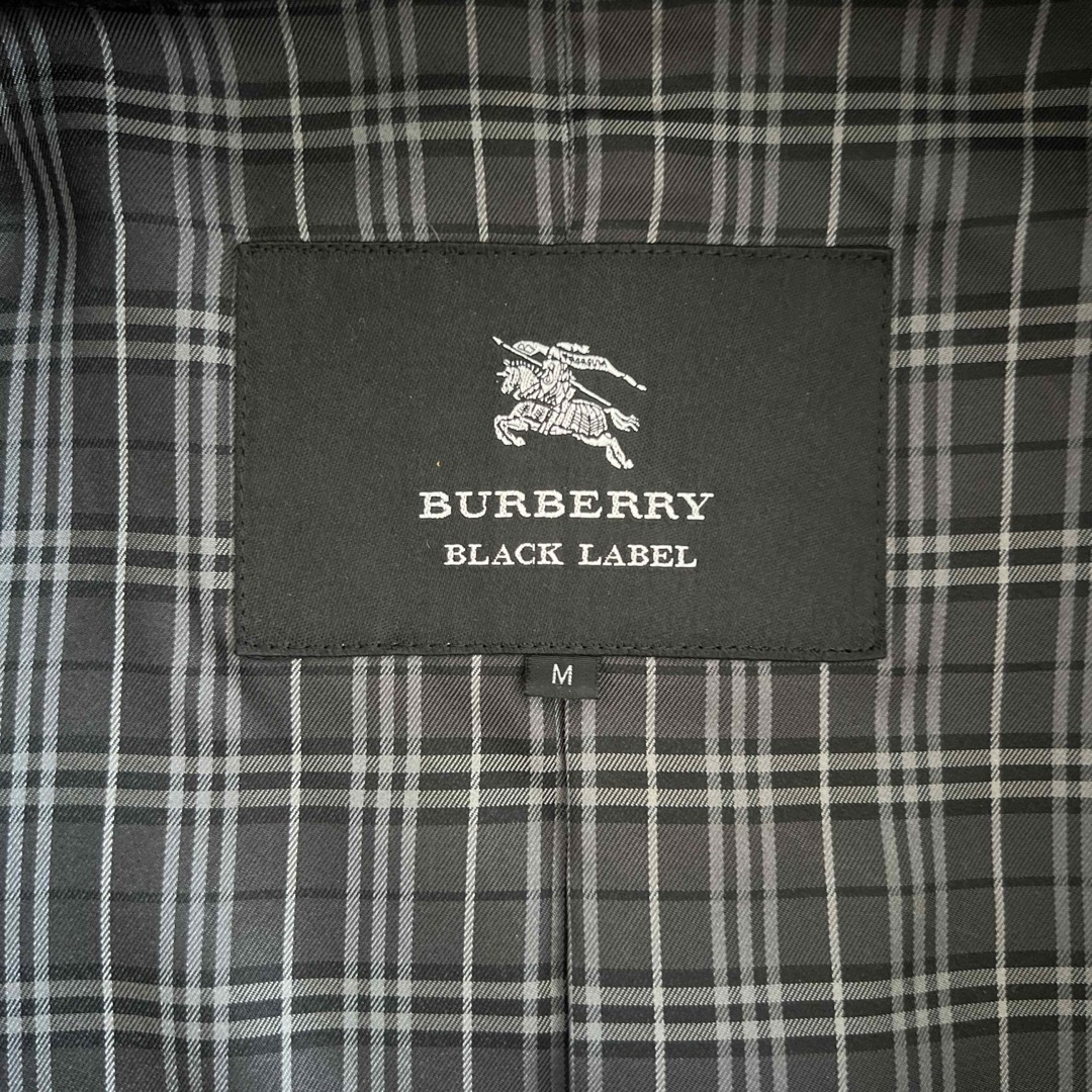 BURBERRY BLACK LABEL - バーバリー ブラックレーベル M 黒 ウール