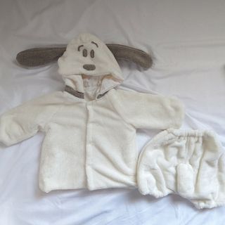 スヌーピー(SNOOPY)のハンドメイド　スヌーピー着ぐるみ90cm(衣装)