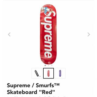 シュプリーム(Supreme)のSupreme / Smurfs™ Skateboard "Red"(スケートボード)