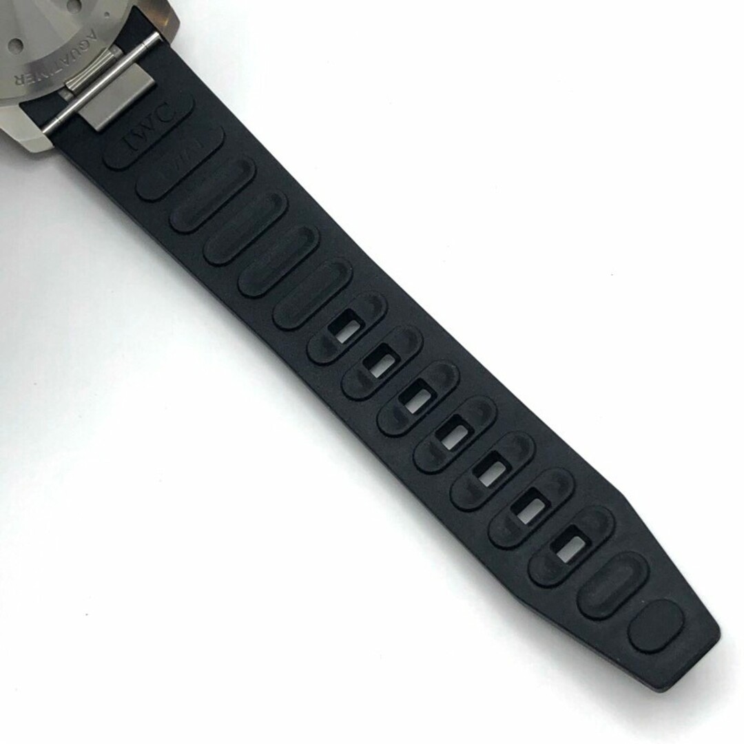 【114443】IWC インターナショナルウォッチカンパニー  IW329001 アクアタイマー ブラックダイヤル SS/ラバー 自動巻き ギャランティーカード 当店オリジナルボックス 腕時計 時計 WATCH メンズ 男性 男 紳士