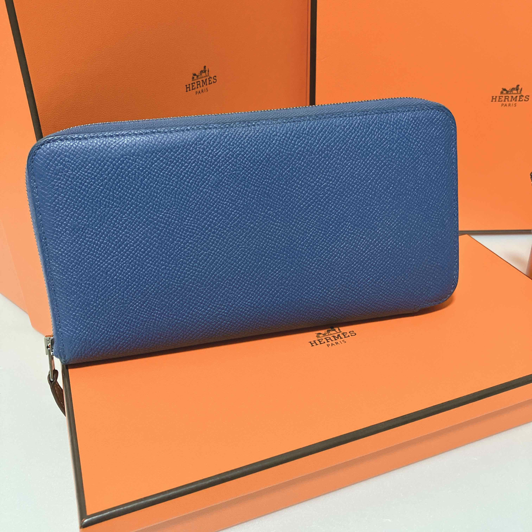 HERMES ✨アザップ　シルクイン　長財布