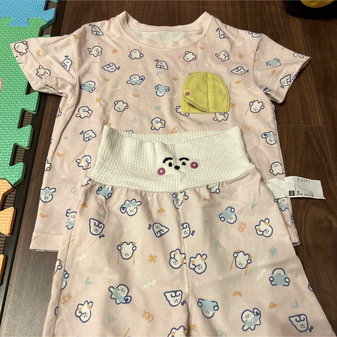 GU(ジーユー)のシナぷしゅ　パジャマ キッズ/ベビー/マタニティのキッズ服女の子用(90cm~)(パジャマ)の商品写真