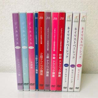 たのまな ヒューマンアカデミー ネイリスト ジェルネイル検定講座教材DVDセット(資格/検定)