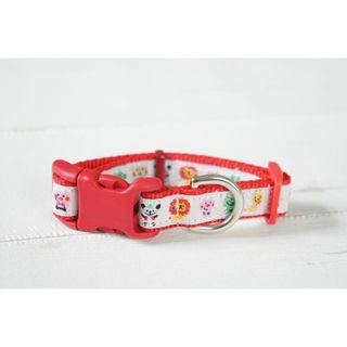 【在庫処分価格】 16-21cm小型犬★★首輪(リード/首輪)