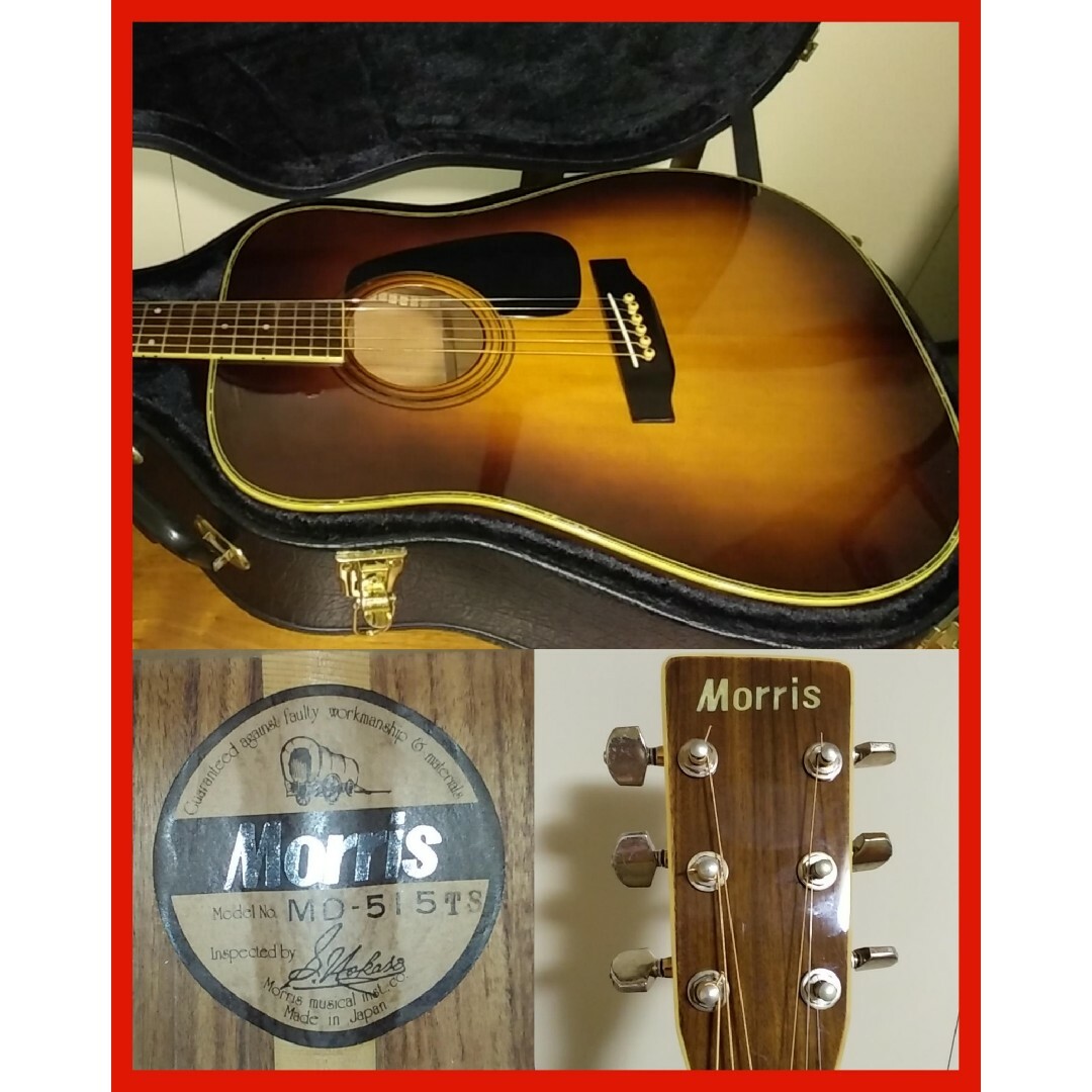 モーリス Morris MD-515TS アコースティックギター