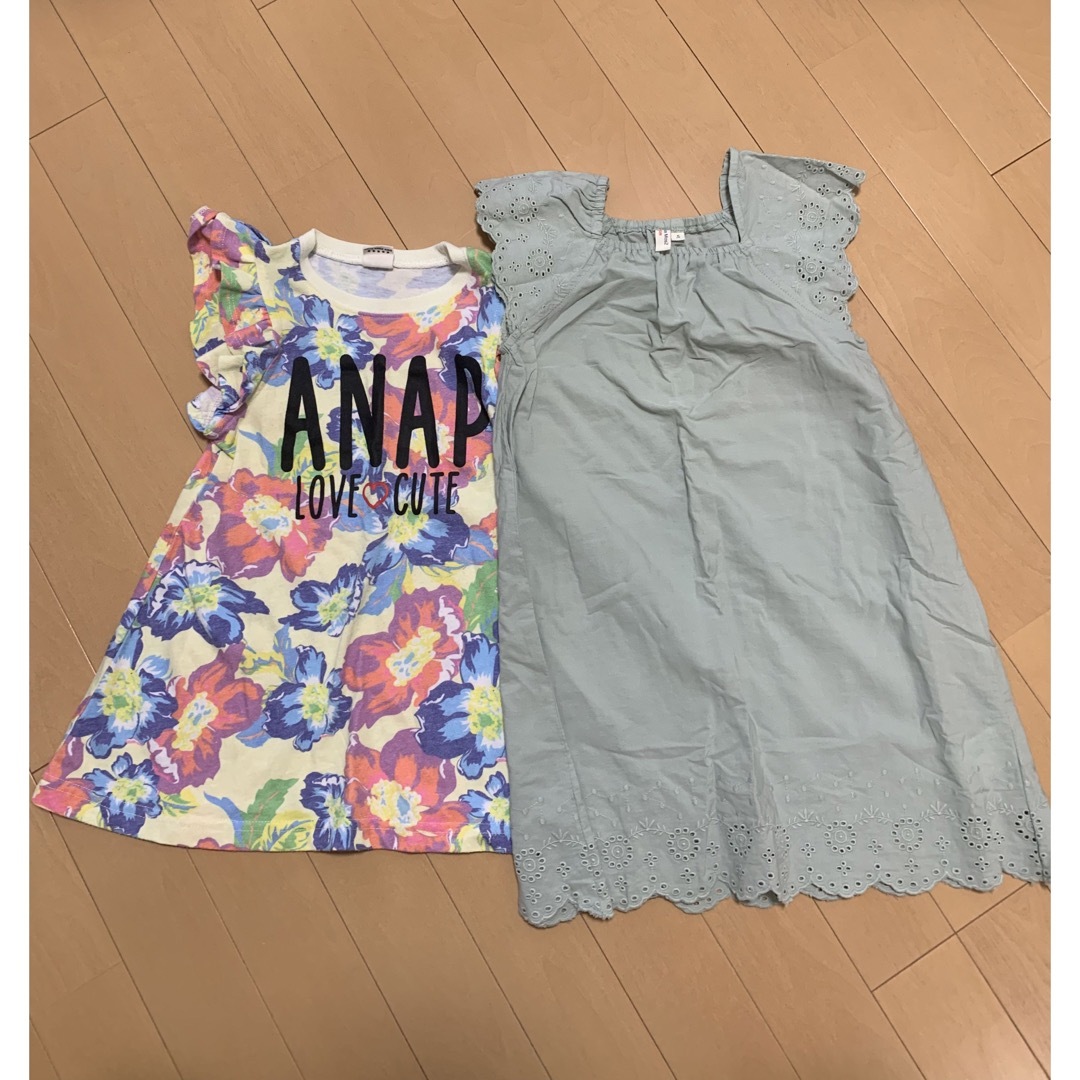 SM2(サマンサモスモス)のワンピース、チュニックセット　95〜100 キッズ/ベビー/マタニティのキッズ服女の子用(90cm~)(ワンピース)の商品写真