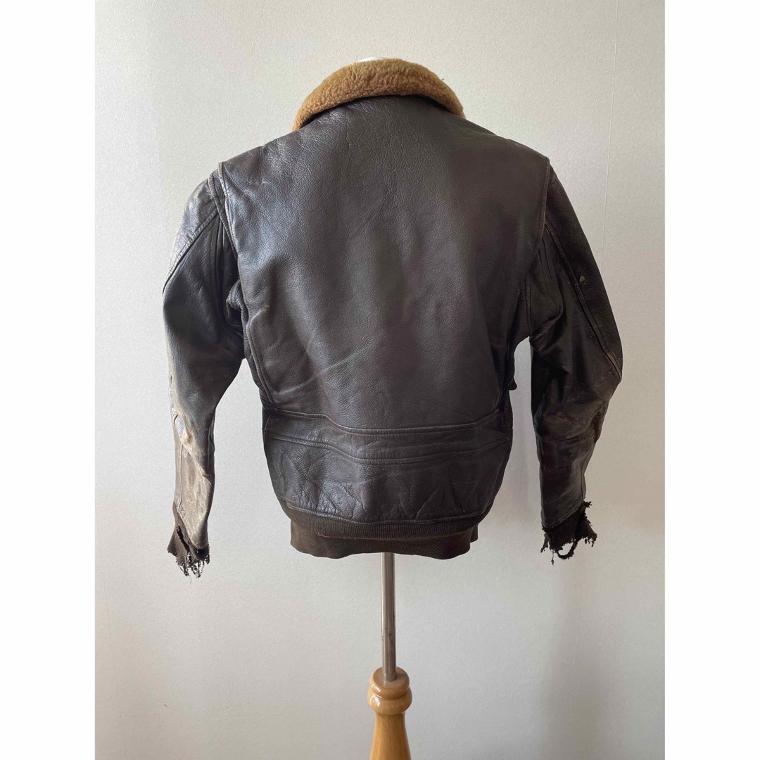 50s〜60s ビンテージ オリジナル 実物 フライトジャケット G-1 USN-