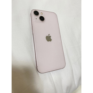 アップル(Apple)のIphone 13 128gb pink simフリー　保証期間あり(スマートフォン本体)