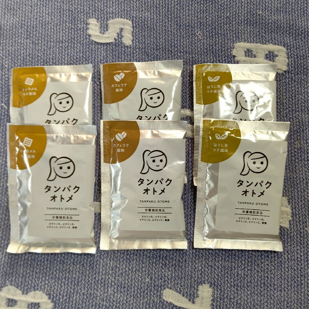 タンパクオトメどこでもプロテインセットカフェ・アソート 各2点 計6点