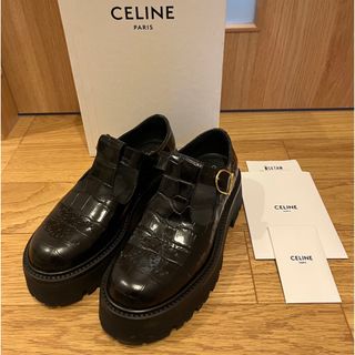 celine   新品 セリーヌ オペラシューズ レザー ローファー スリッポン