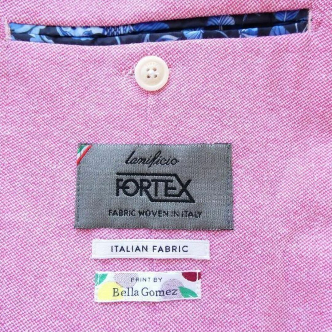 新品未使用 ヴィコントアー FORTEX シングル 2B テーラードジャケット-