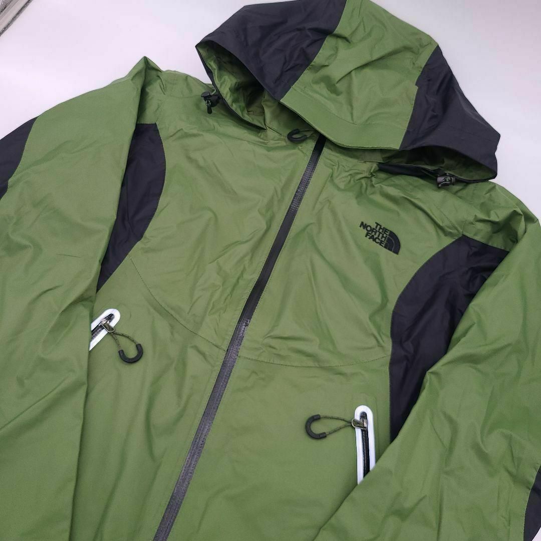 THE NORTH FACE(ザノースフェイス)のM 韓国 カーキ ノースフェイス HyVent マウンテンパーカー ジャケット レディースのジャケット/アウター(ナイロンジャケット)の商品写真