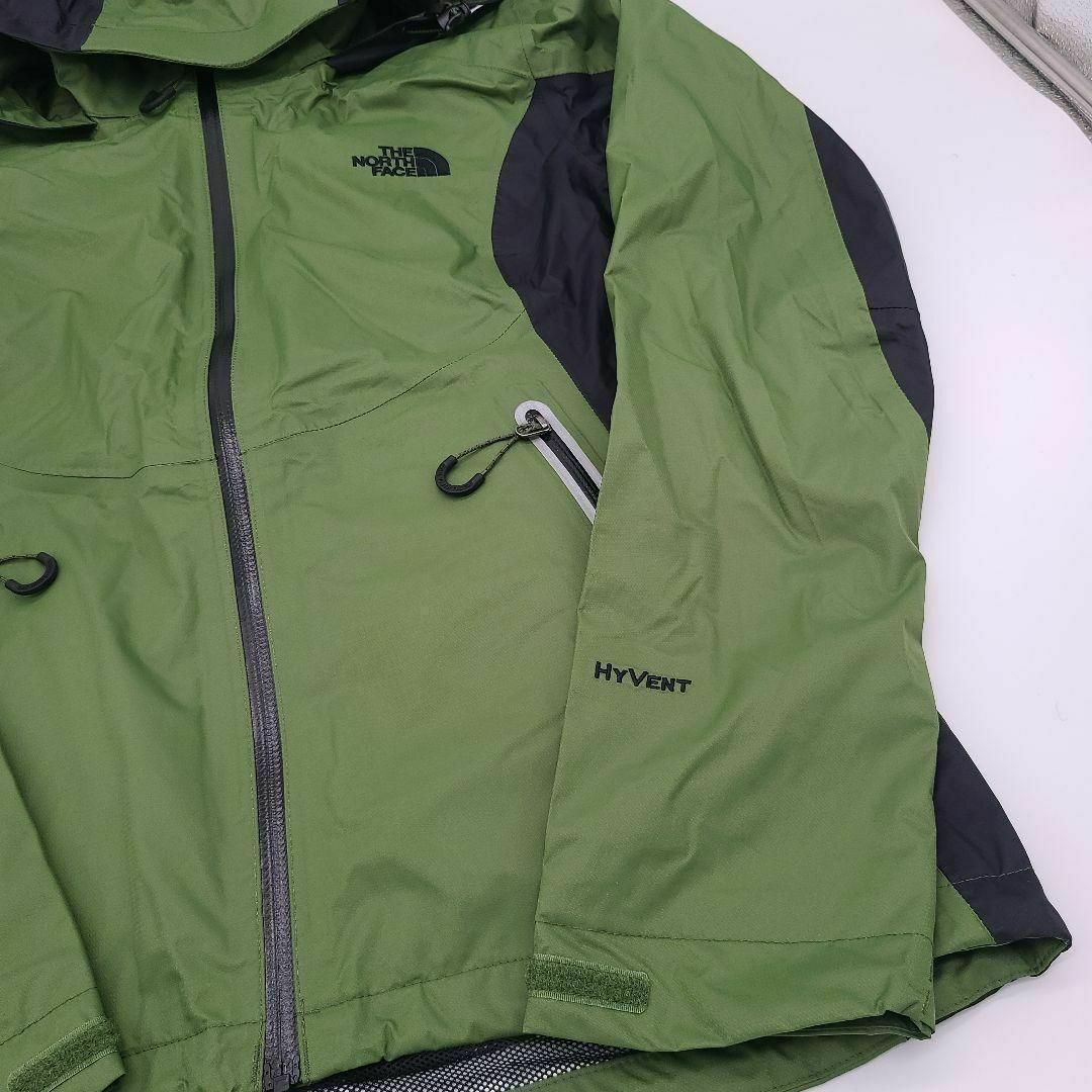 THE NORTH FACE(ザノースフェイス)のM 韓国 カーキ ノースフェイス HyVent マウンテンパーカー ジャケット レディースのジャケット/アウター(ナイロンジャケット)の商品写真