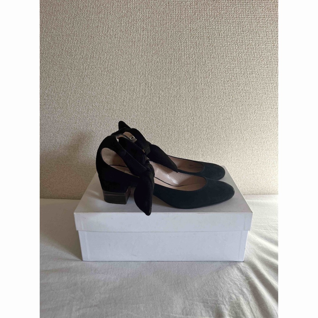 【美品】カルヴェン パンプス ダブルストラップ 38