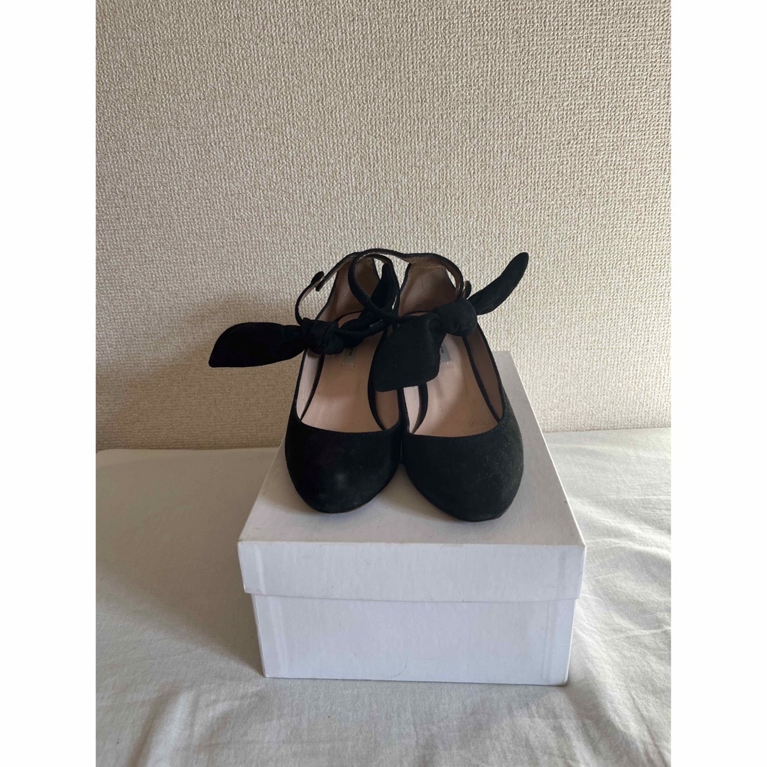 【美品】カルヴェン パンプス ダブルストラップ 38