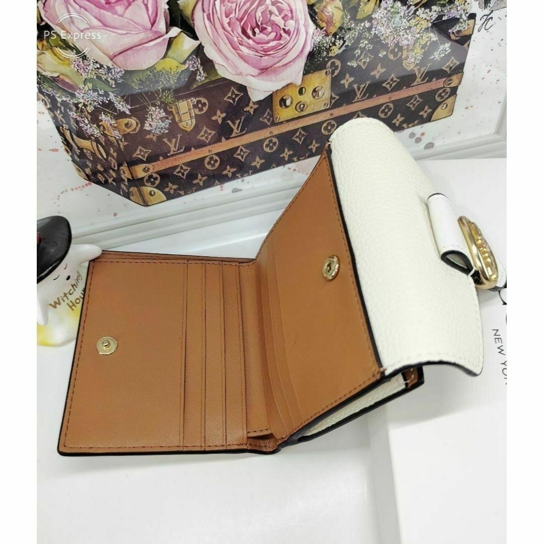 COACH - ⏹️新品・未使用⏹️ジョージー スモールウォレット 白