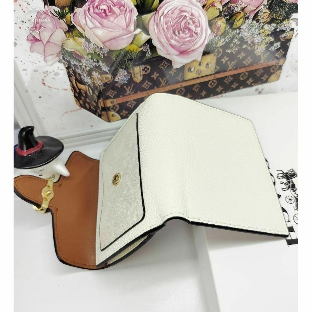 COACH - ⏹️新品・未使用⏹️ジョージー スモールウォレット 白