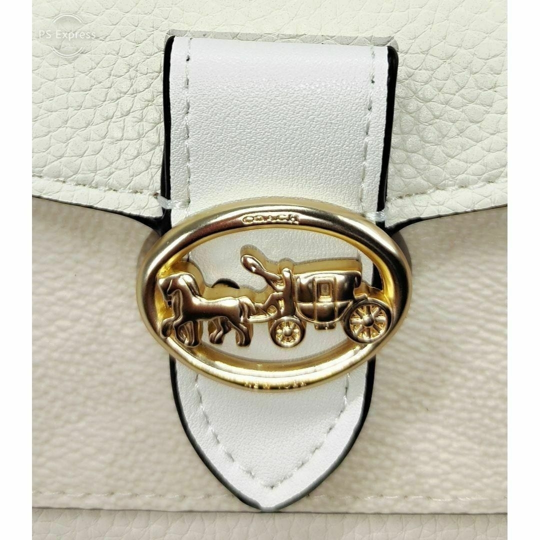 COACH - ⏹️新品・未使用⏹️ジョージー スモールウォレット 白