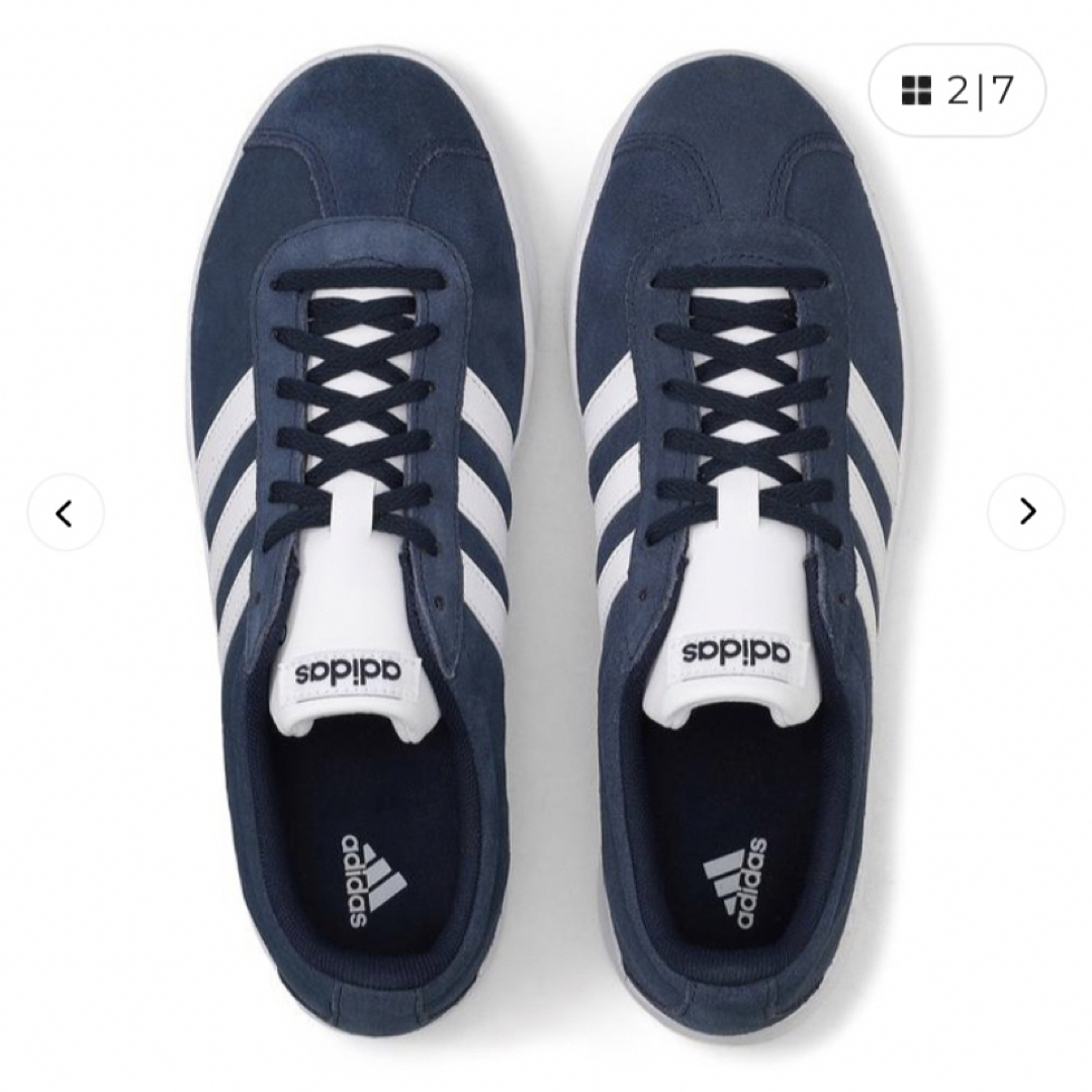 adidas(アディダス)の新品🔸adidas アディダス🔸VLコート2.0 スニーカー 24.5cm レディースの靴/シューズ(スニーカー)の商品写真