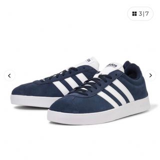 アディダス(adidas)の新品🔸adidas アディダス🔸VLコート2.0 スニーカー 24.5cm(スニーカー)