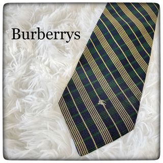 バーバリー(BURBERRY)のBurberrys 綿100% ストライプネクタイ(ネクタイ)