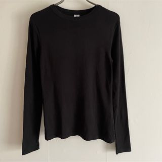 プチバトー(PETIT BATEAU)のプチバトー　クルーネック長袖TシャツL’ICONIQUE(Tシャツ(長袖/七分))