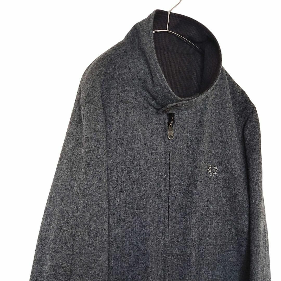 ☆美品☆ FRED PERRY リバーシブル ハリントンマックコート XL ☆美品☆ FRED PERRY リバーシブル ハリントンマックコート XL
