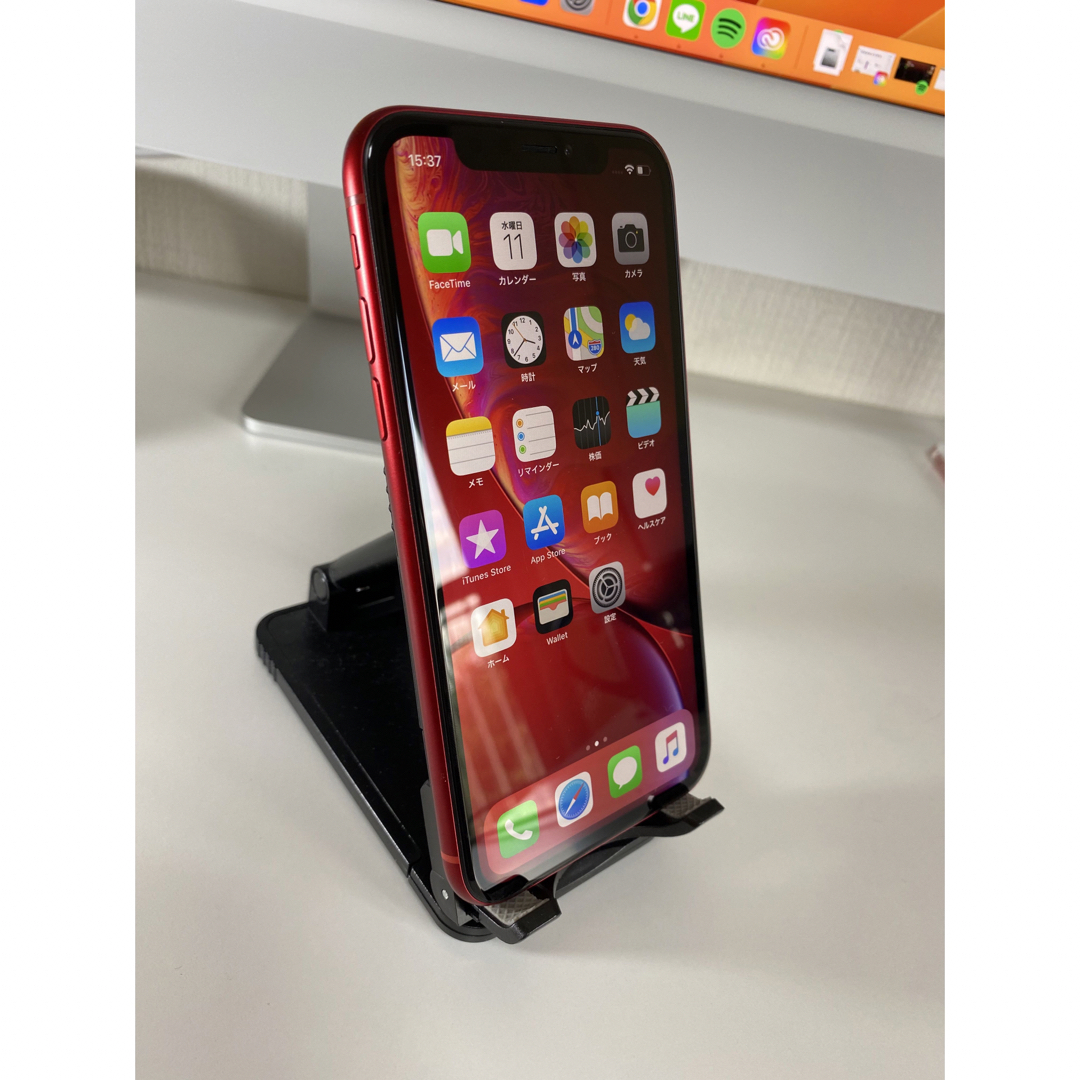 iPhone - iPhoneXR 64GB au レッド 中古 ジャンク の通販 by リンゴ堂