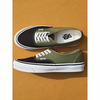 オーセンティック(AUTHENTIC（VANS）)のバンズ VANS OG AUTHENTIC LX 27,5cm 黒カーキ(スニーカー)