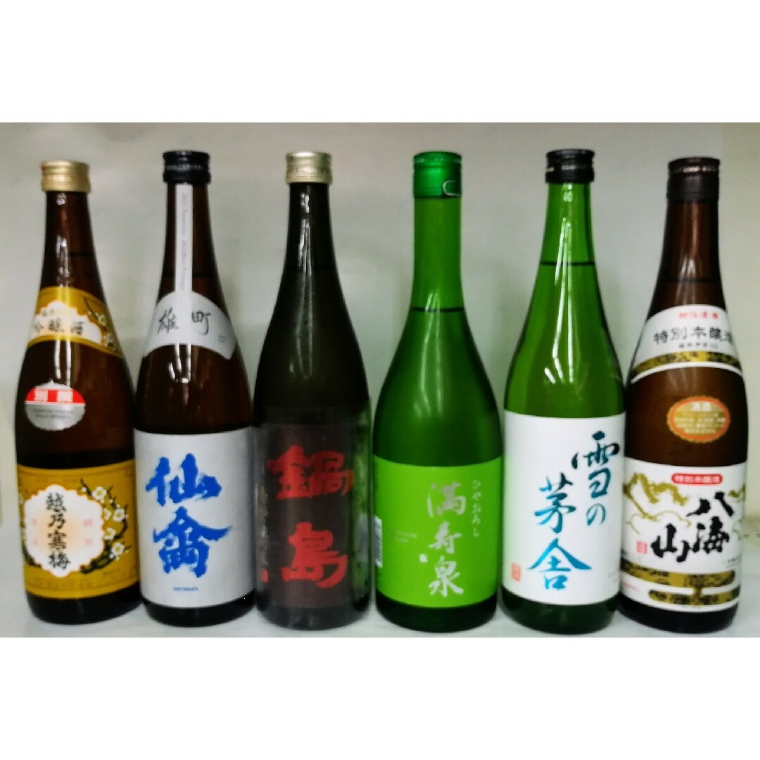 人気日本酒四合瓶×6本 | フリマアプリ ラクマ