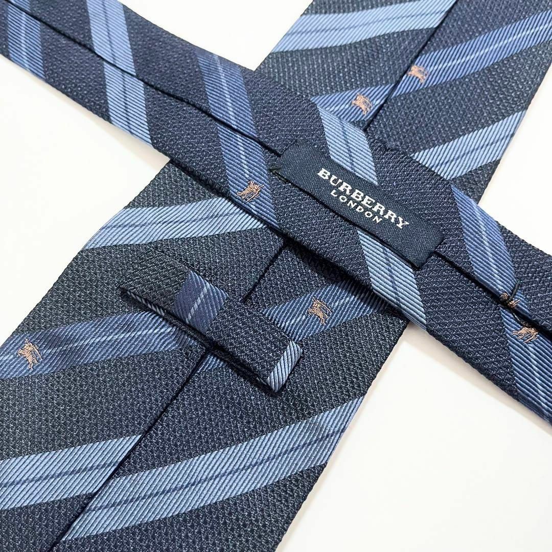 BURBERRY - 【美品】バーバリーロンドン ネクタイ ストライプ