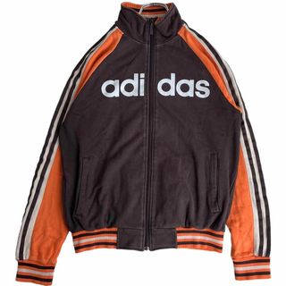 adidas - 0128 adidas トラックジャケット ブラウン×オレンジ アース ...