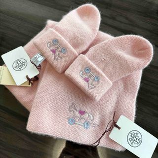 Hermes - エルメスベビー手袋 ベビーマフラーの通販 by Sky Heaven