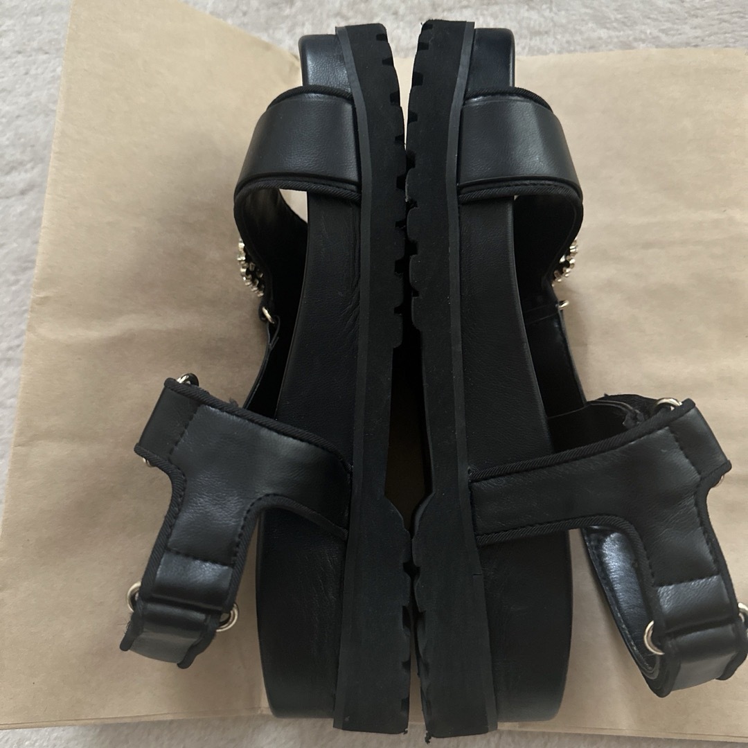 Crystal Slingback Sandals black サイズ37 www.humis.ir