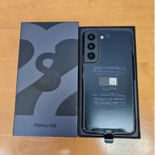 ギャラクシー(Galaxy)の【新品SIMフリー】 Galaxy S22 SCG13X ファントム ブラック(スマートフォン本体)