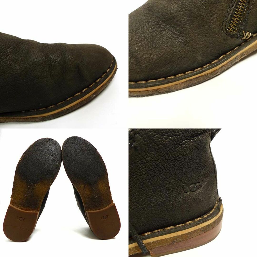 UGG(アグ)のUGG / アグ サイドジップアンクルブーツ　US7(24cm相当) メンズの靴/シューズ(ブーツ)の商品写真