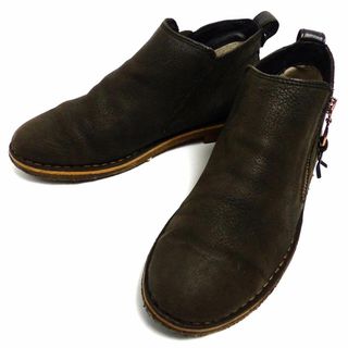 【希少極美品】UGGアグブーツ ハラコ アンクルブ ブーツサイドジップ 24cm