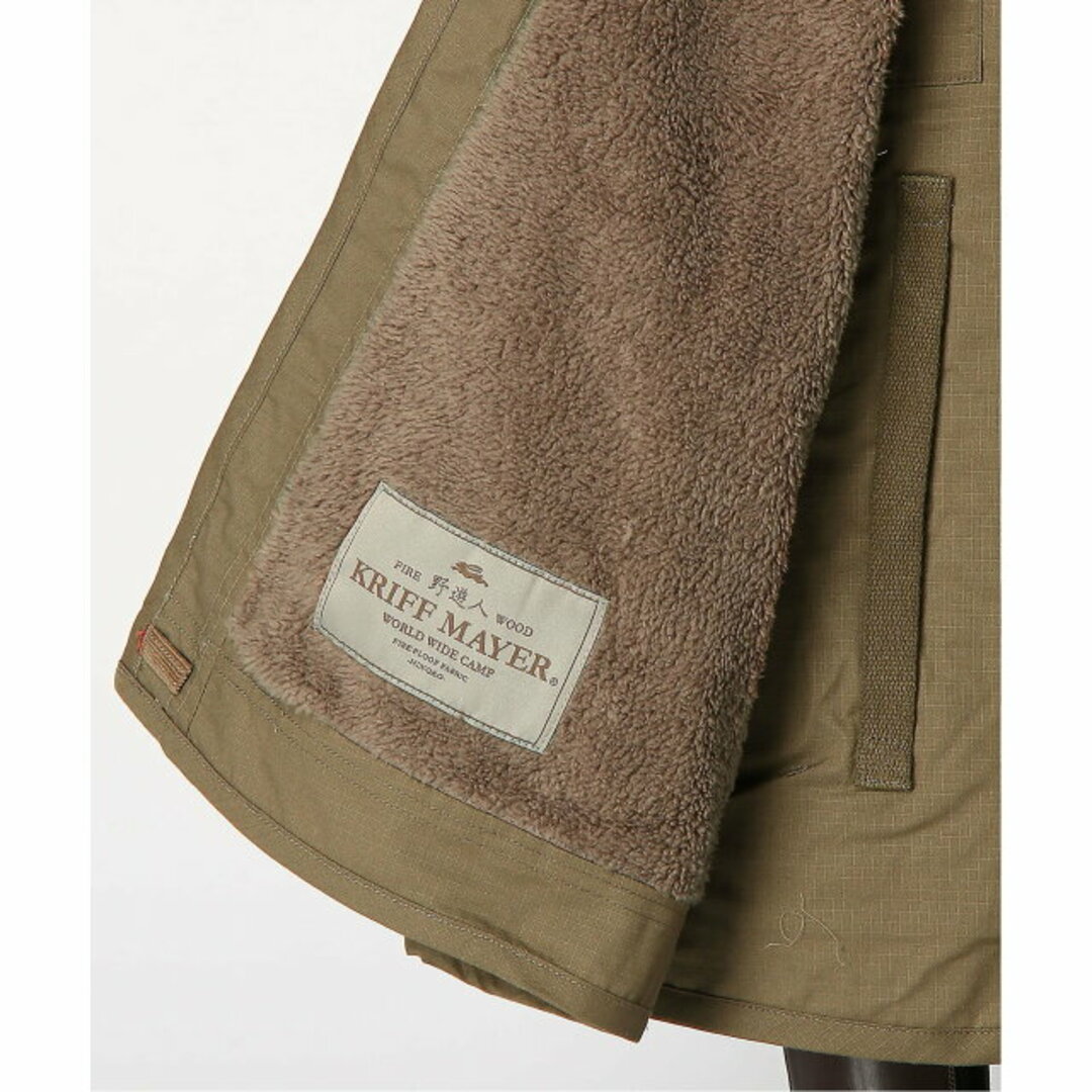 KRIFF MAYER(クリフメイヤー)の【KHAKI】(L)裏ボアHINOKO巻スカート レディースのスカート(ロングスカート)の商品写真