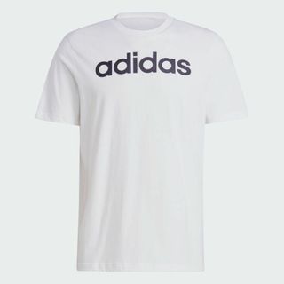 アディダス(adidas)の新品 M ★ adidas アディダス 半袖 ロゴTシャツ ホワイト ECQ98(Tシャツ/カットソー(半袖/袖なし))