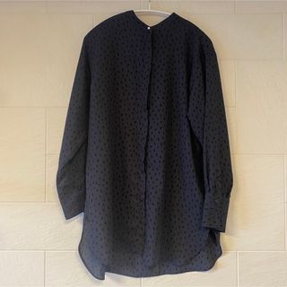 イエナ(IENA)のIENA ドット　レオパード　シャツ　ブラウス(シャツ/ブラウス(長袖/七分))