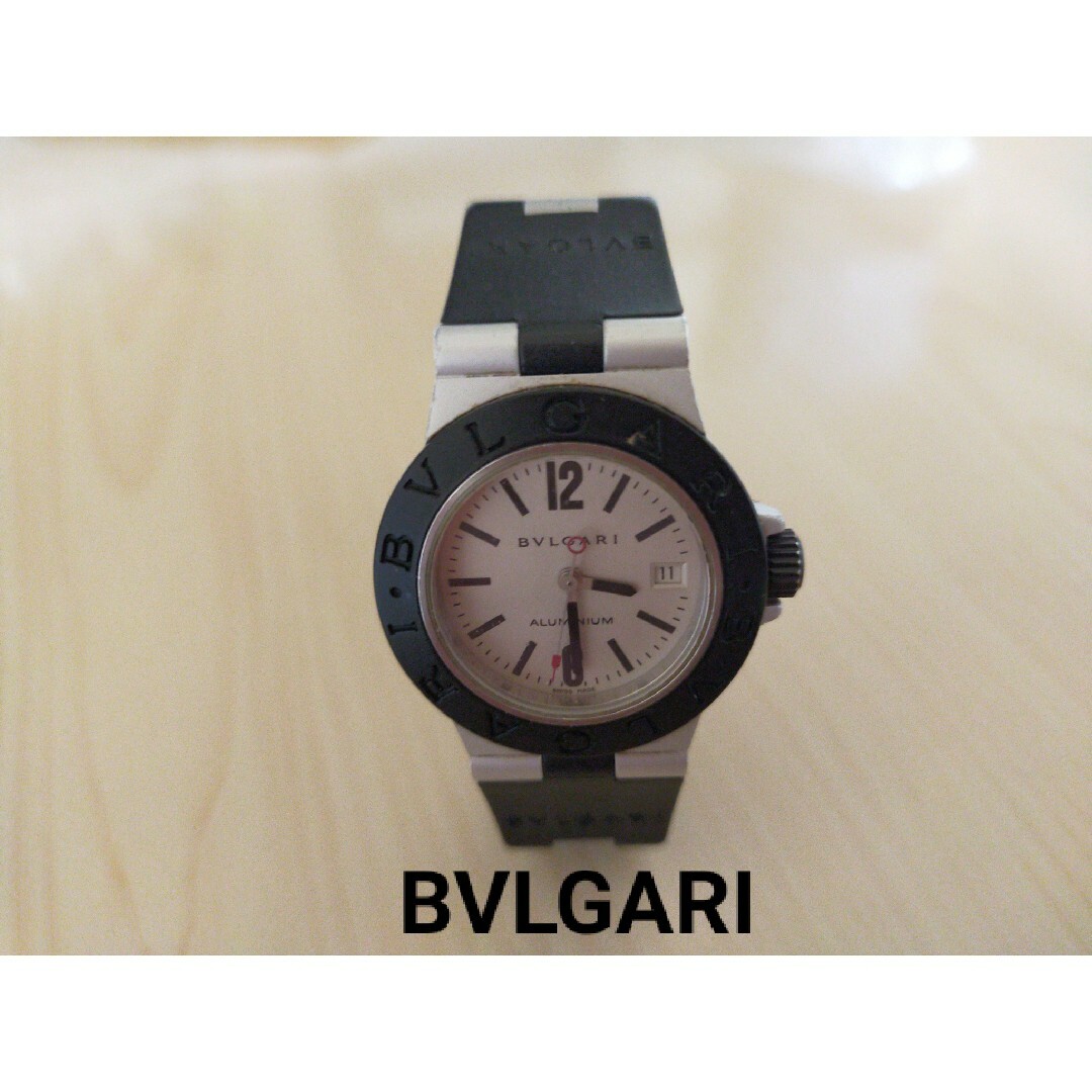 BVLGARI - 【美品】BVLGARI AL29A アルミニウム レディース腕時計