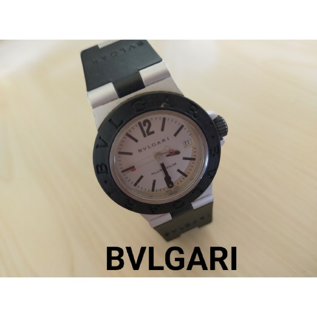 BVLGARI - 【美品】BVLGARI AL29A アルミニウム レディース腕時計