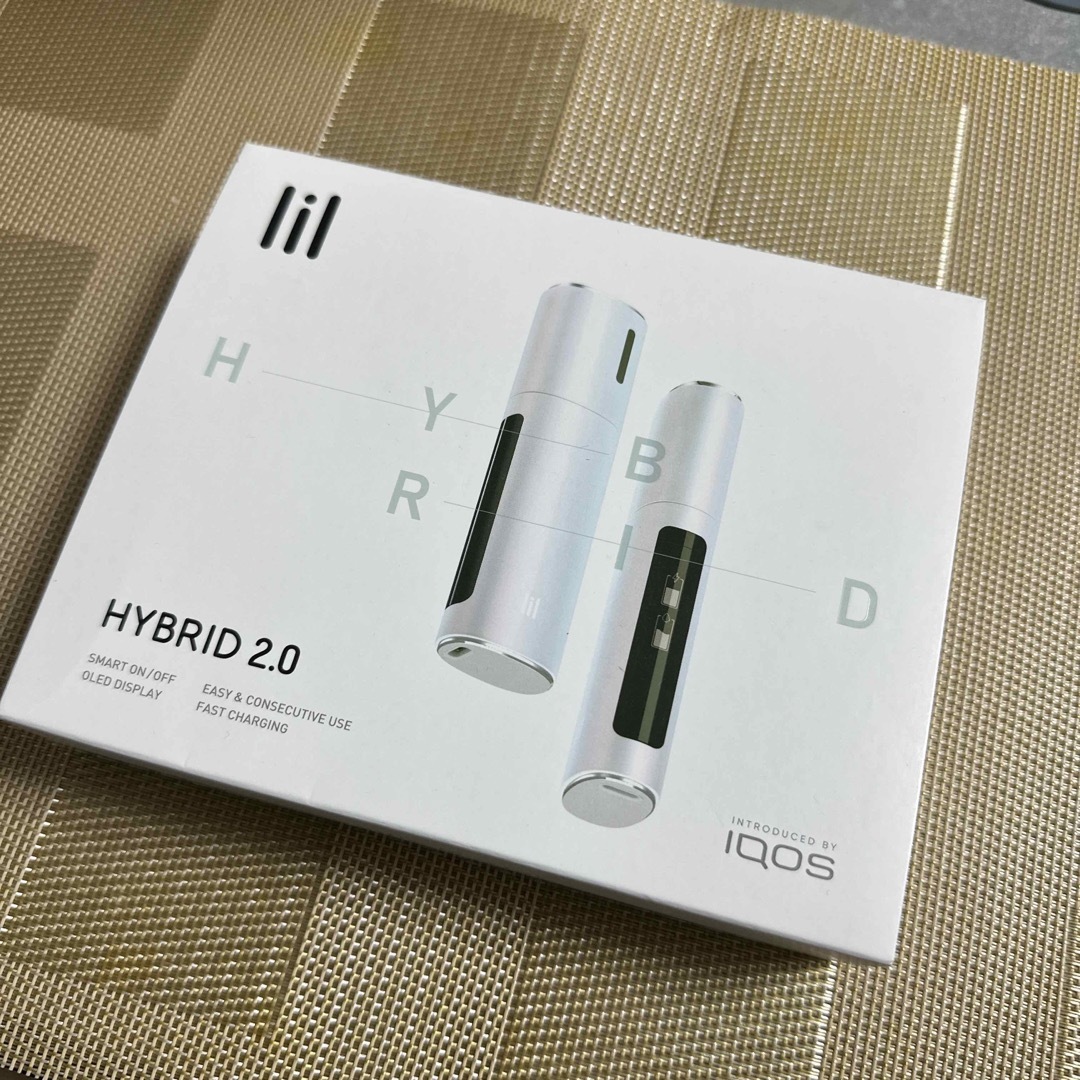 IQOS(アイコス)の【riri様専用】lil HYBRID 2.0 ホワイト メンズのファッション小物(タバコグッズ)の商品写真