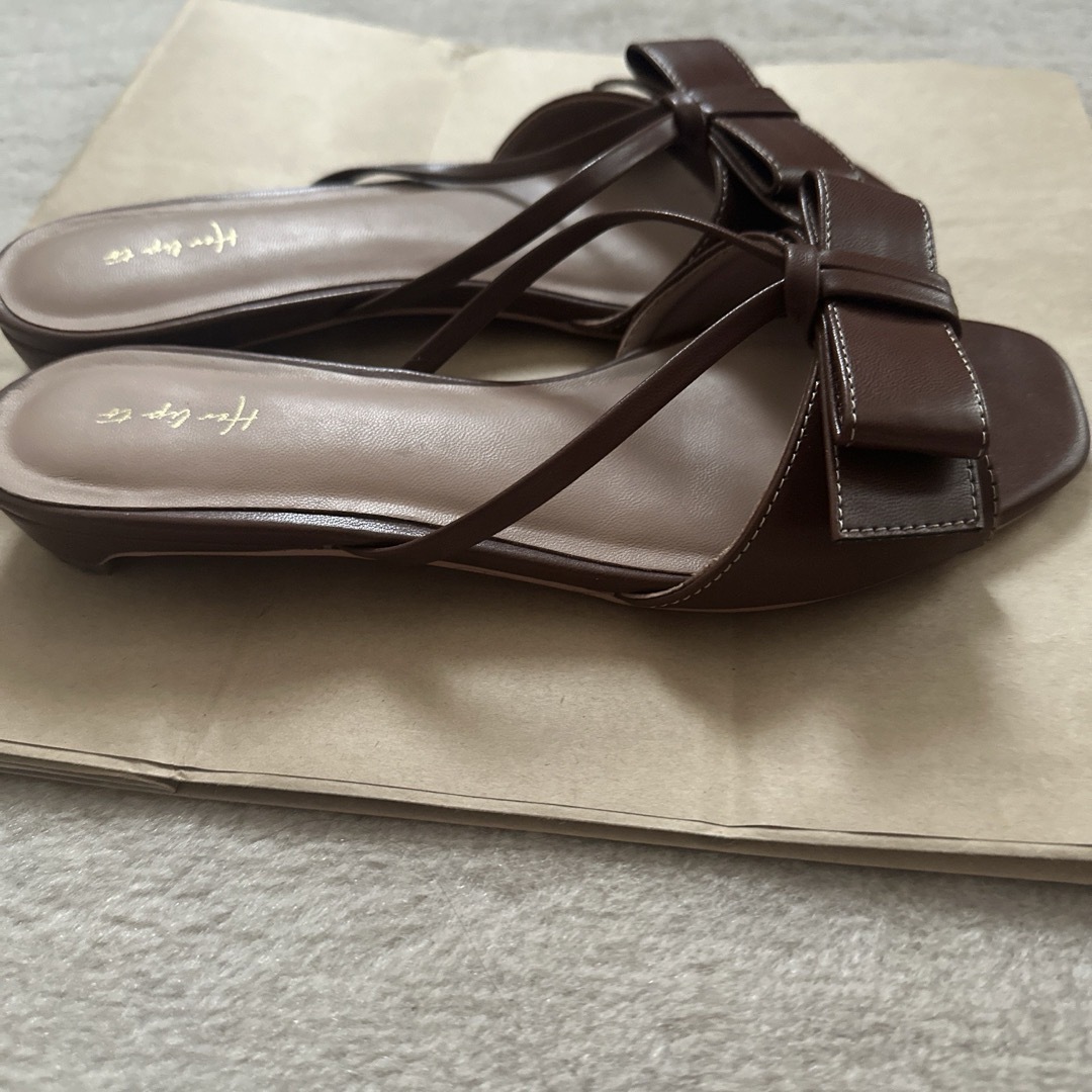 Her lip to - herlipto Big Bow Sandals 37の通販 by さにーでい's ...