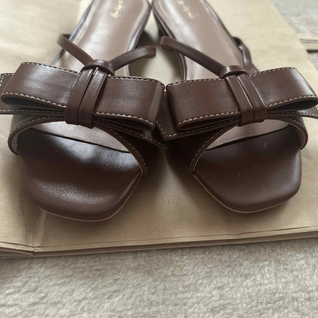 Her lip to - herlipto Big Bow Sandals 37の通販 by さにーでい's ...