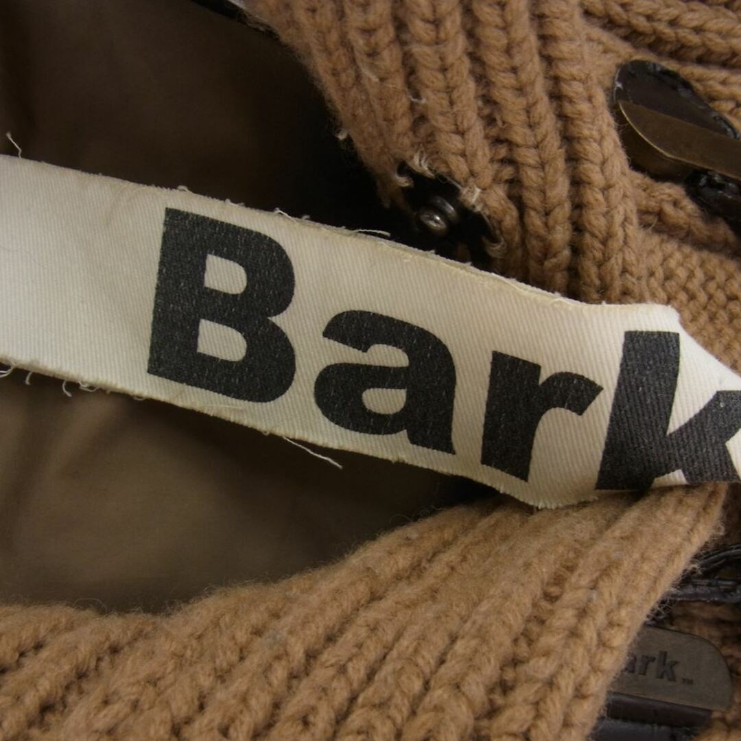 バーク BARK コート イタリア製 ワッフル ウール ニット ダッフル  コート ライトブラウン(キャメル)系 S【中古】 レディースのジャケット/アウター(その他)の商品写真