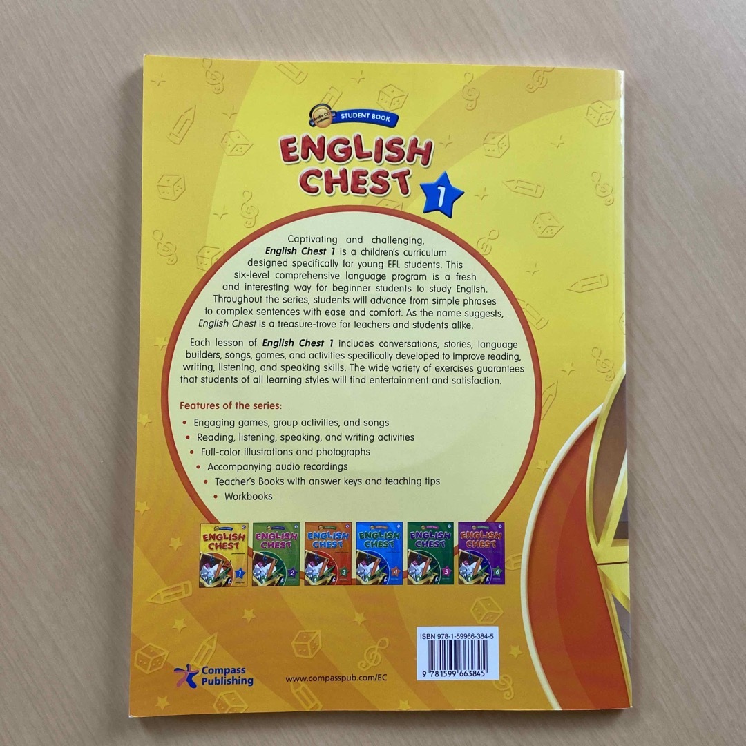 English Chest 1 Student Book CD付き 児童英語教材 エンタメ/ホビーの本(語学/参考書)の商品写真