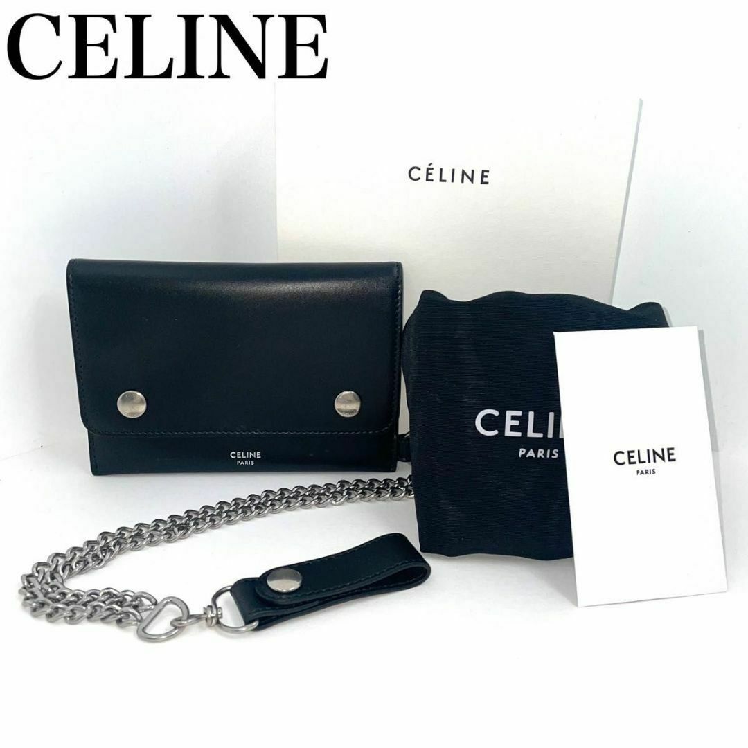 新品未使用☆ CELINE セリーヌ　　折り財布　コインケース　カードケース